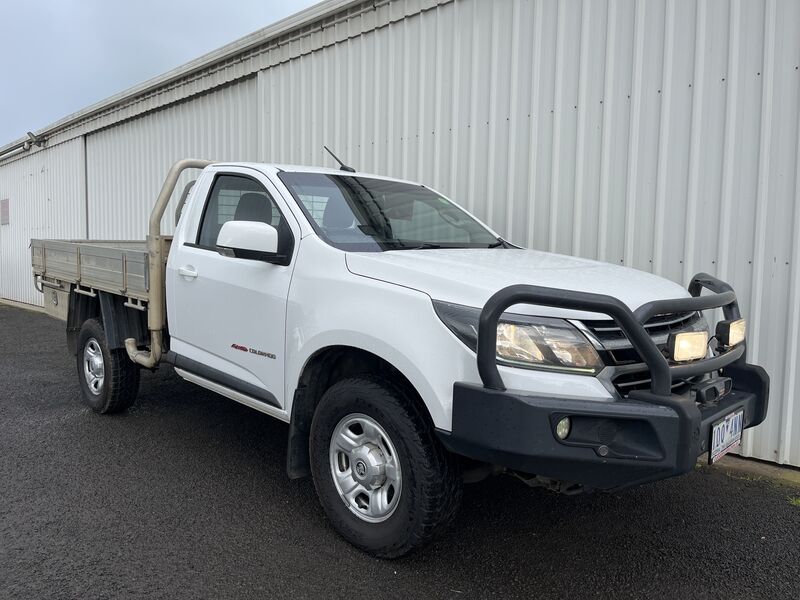 HOLDEN RG COLORADO LS 4WD SINGLE CAB AUTO TRAY   2018