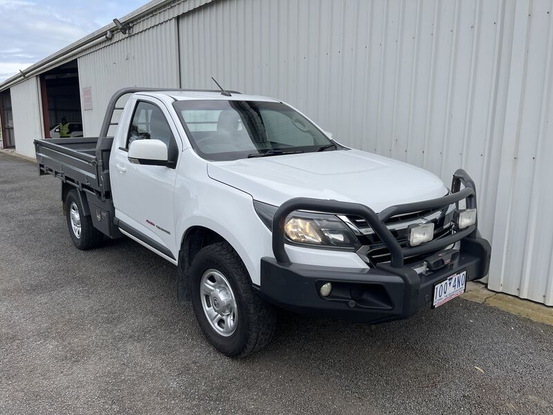 HOLDEN RG COLORADO LS 4WD SINGLE CAB TRAY AUTO   2018