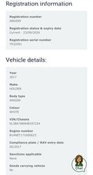 HOLDEN TJ TRAX LS 14 TURBO   2017