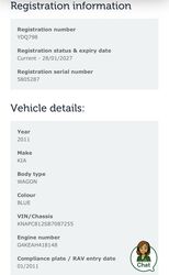 KIA SL SPORTAGE PLATINUM AWD AUTO   2011