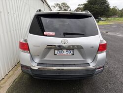 TOYOTA GSU40R KLUGER KX S 2WD 7 SEATER   2013