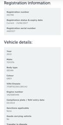 TOYOTA YARIS NCP93R YRS AUTO SEDAN   2010